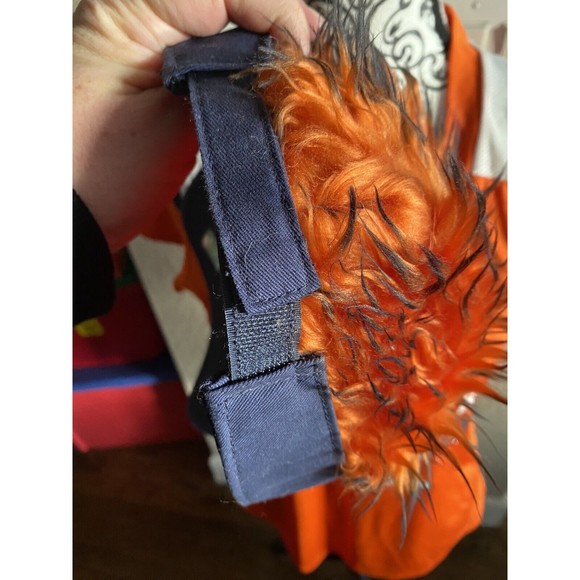 Denver Broncos L Ladies Top Large Rhinestone Plus Funny Hat Visor Jersey Shirt - Picture 6 of 14